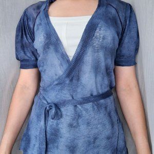 Diesel - Wrap Blue Cardigan